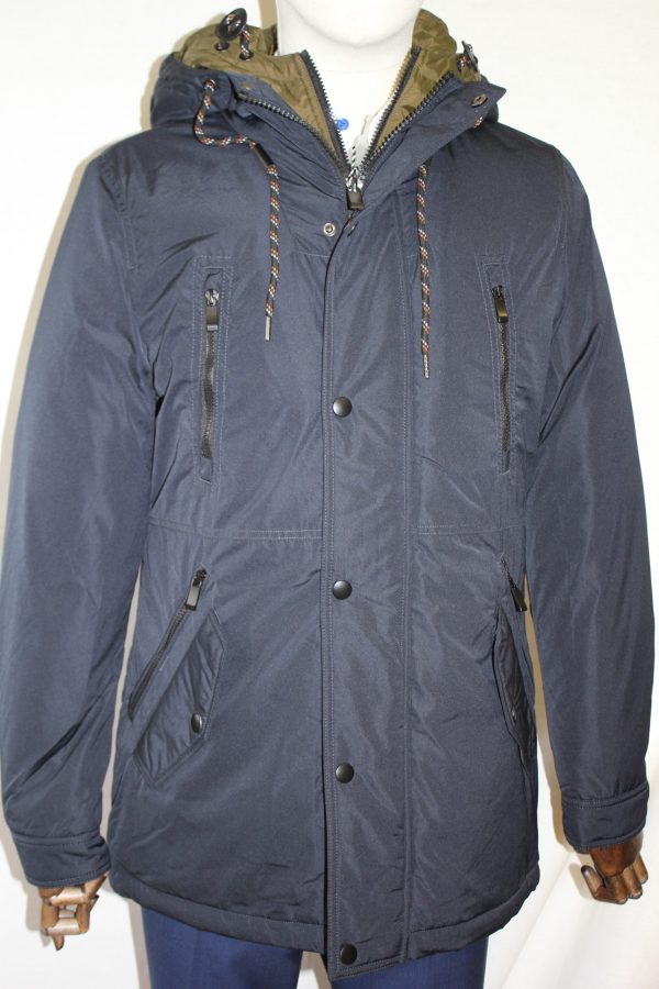 PARKA CHALECO AZUL