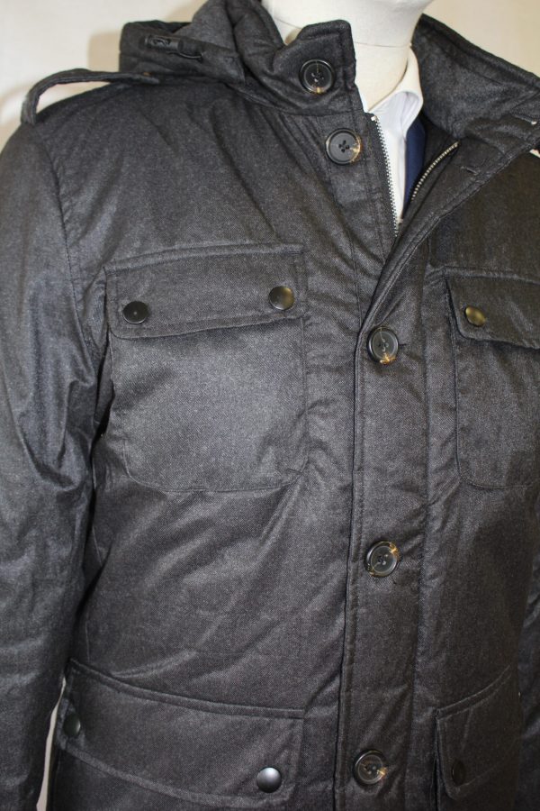 PARKA 4 BOLSILLOS GRIS - Imagen 2